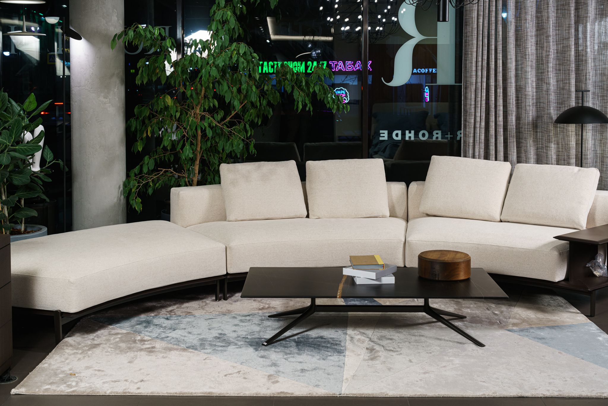 Диван Brera Naxos 18 Canapa — Poliform, кожа, фото 5
