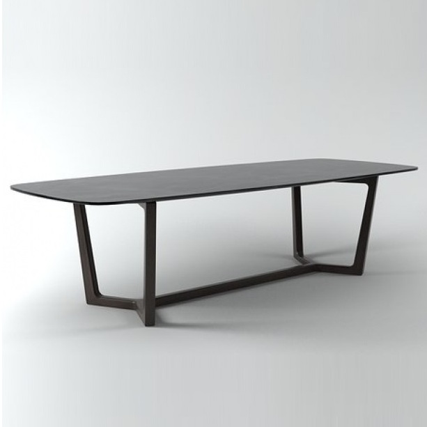 Стол Concorde Black Elm — Poliform, дерево, фото 2
