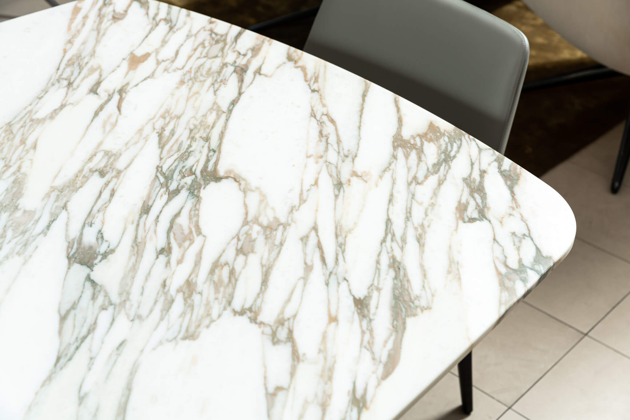 Стол Concorde calacatta oro levigato/olmo nero 240 — Poliform, мрамор, фото 4
