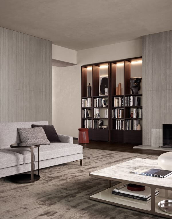 Журнальный столик Creek 42 — Poliform, стекло, фото 5