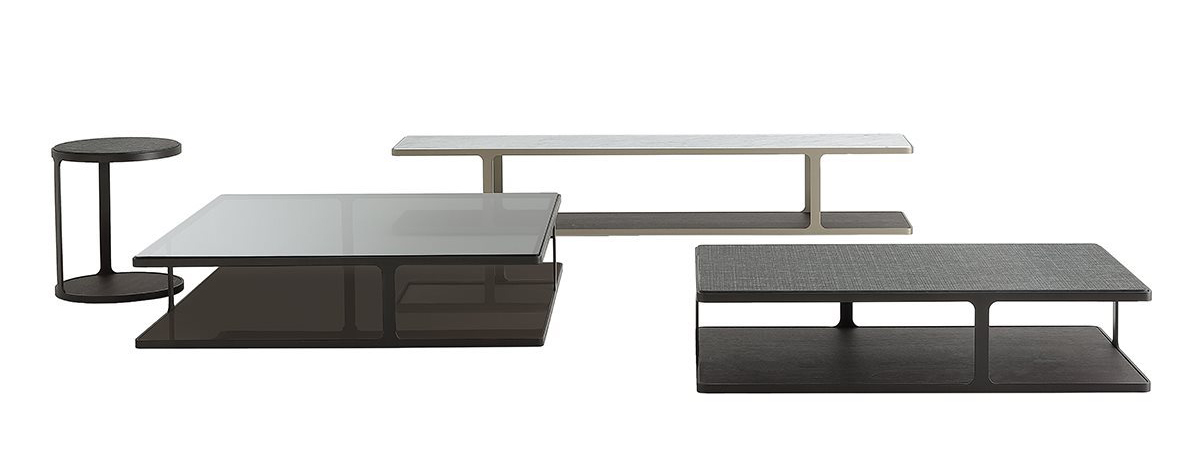 Журнальный столик Creek 42 — Poliform, стекло