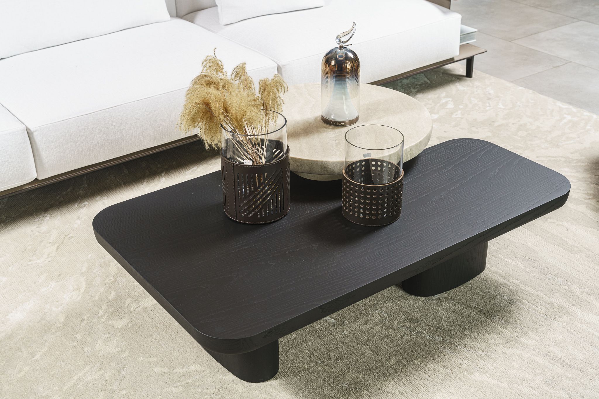 Журнальный столик Ernest 70*120 Wood — Poliform, массив дерева, фото 6