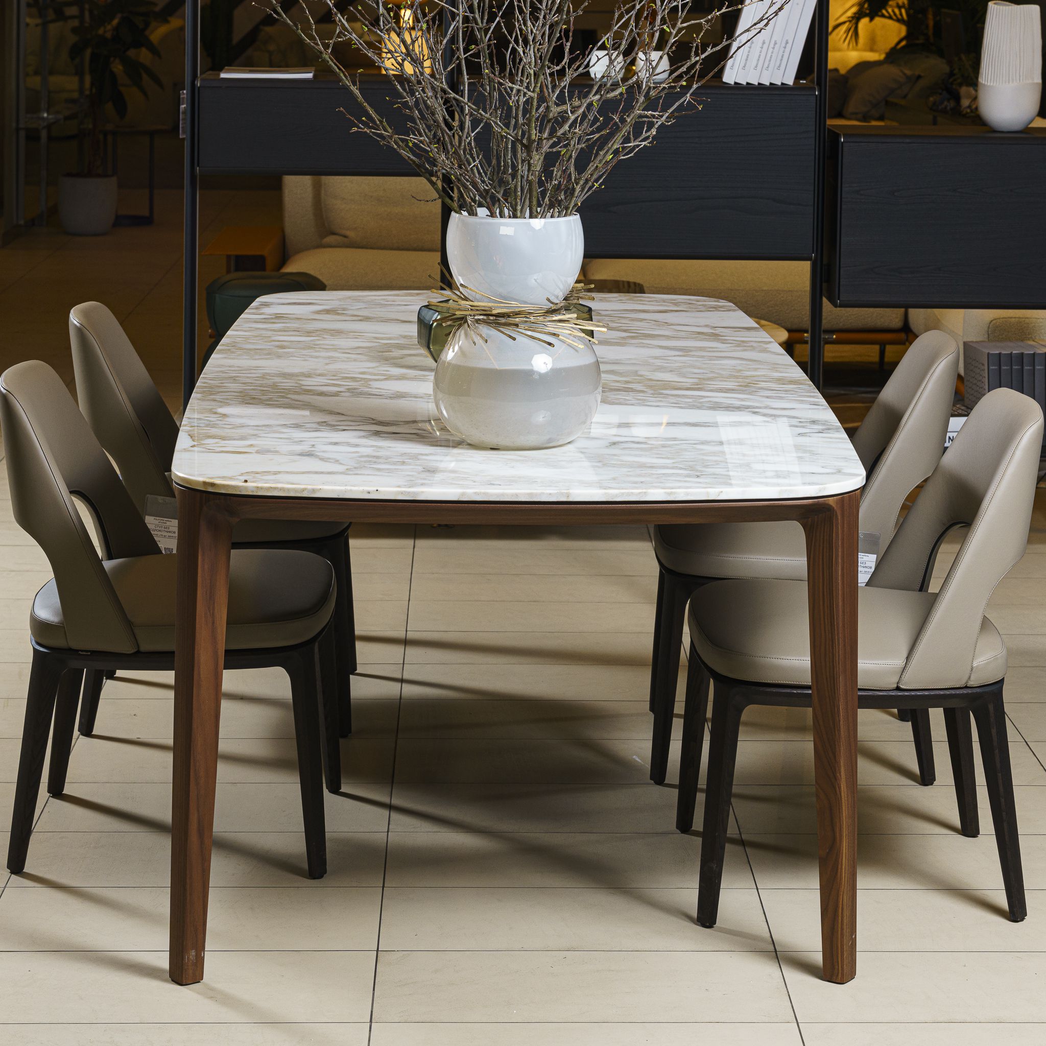 Стол Henry Calacatta Oro 240 — Poliform, фото 3