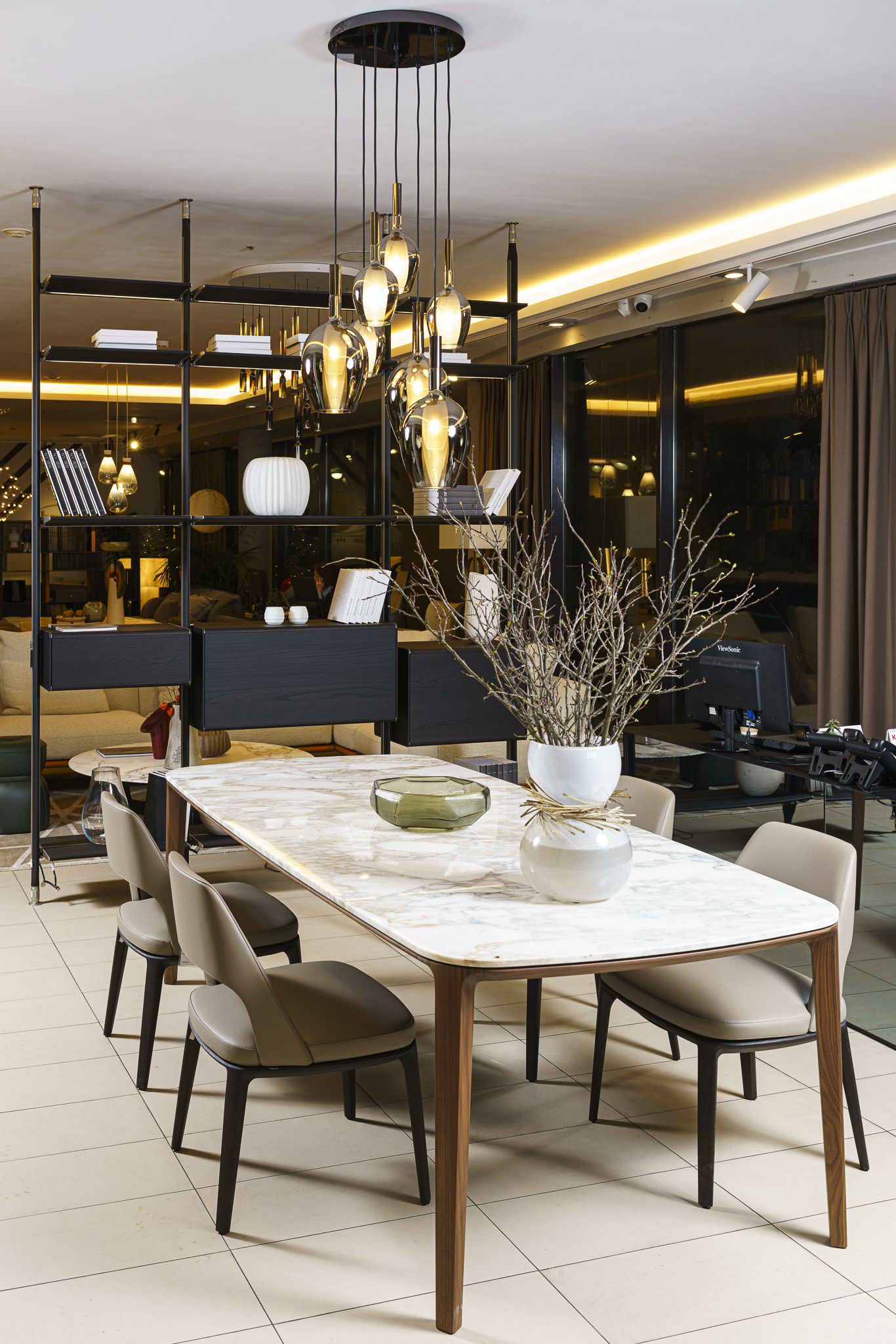 Стол Henry Calacatta Oro 240 — Poliform, фото 4