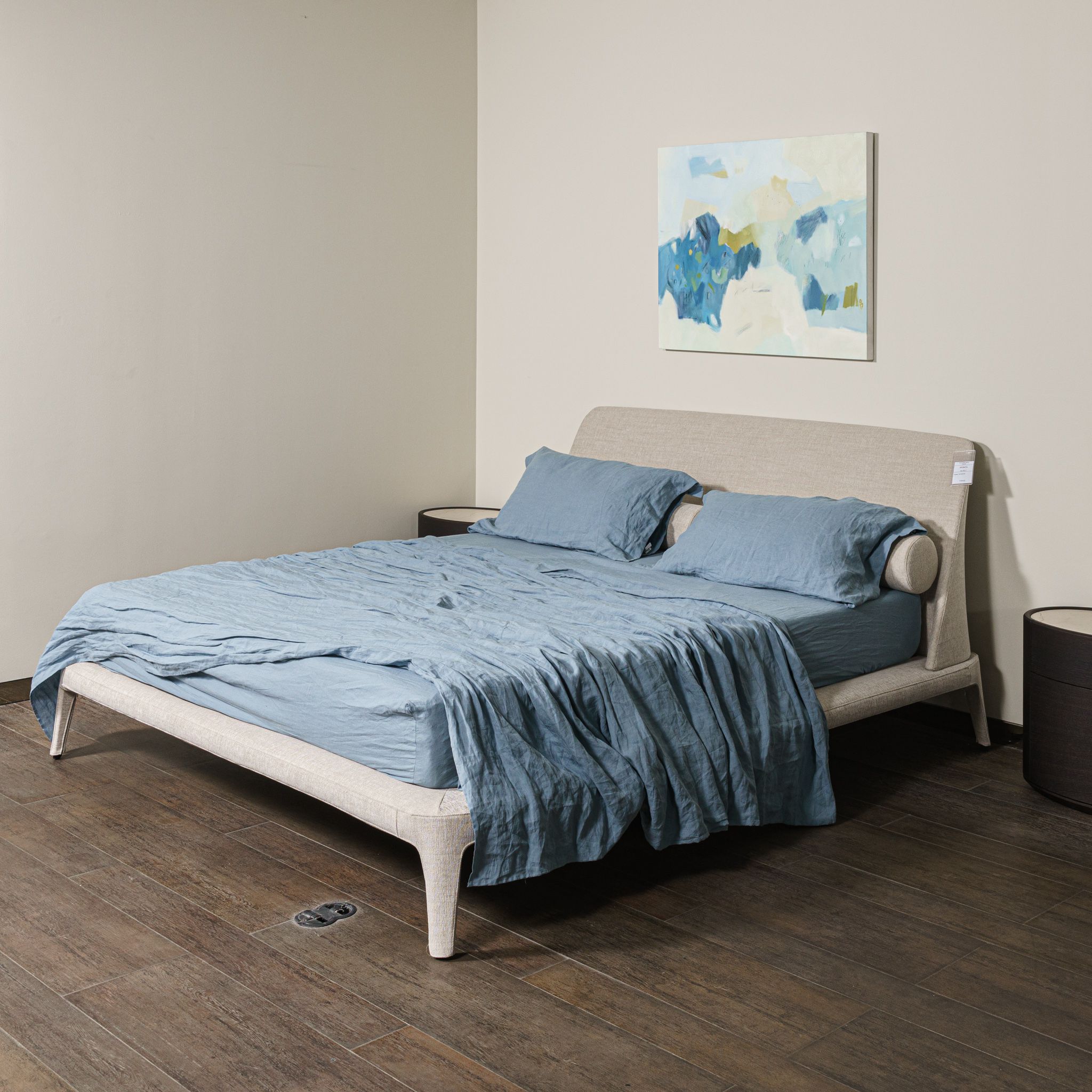 Кровать Kelly — Poliform, ткань, фото 2