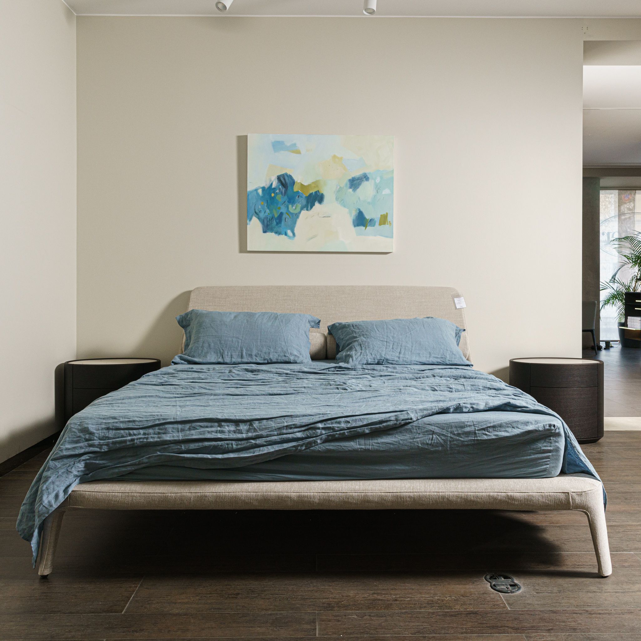 Кровать Kelly — Poliform, ткань, фото 3