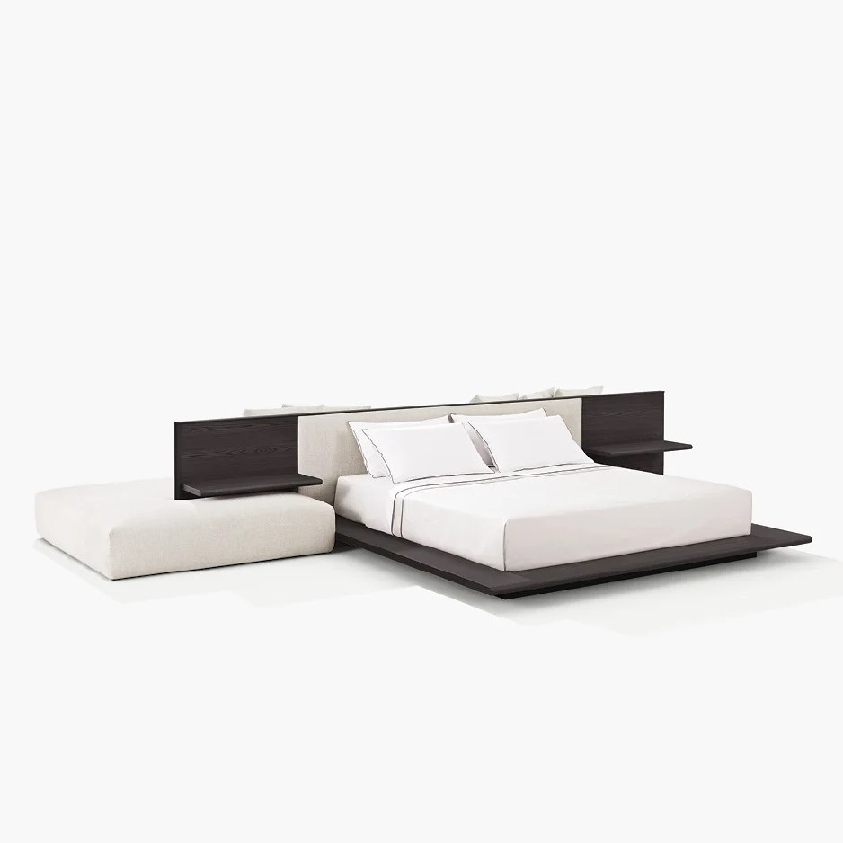 Кровать Lanai — Poliform, кожа, фото 2