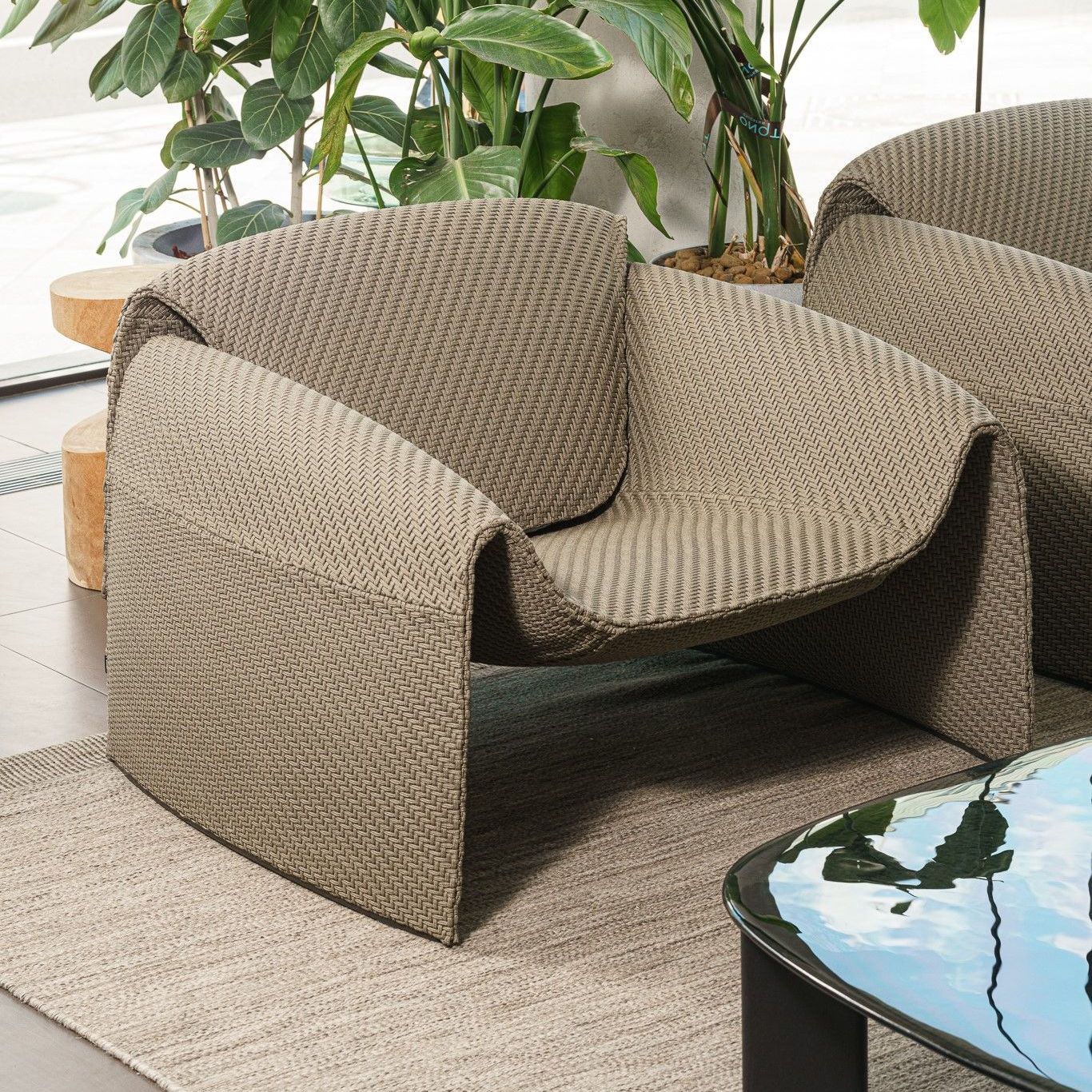 Уличное кресло Le Club Visione — Poliform, фото 2
