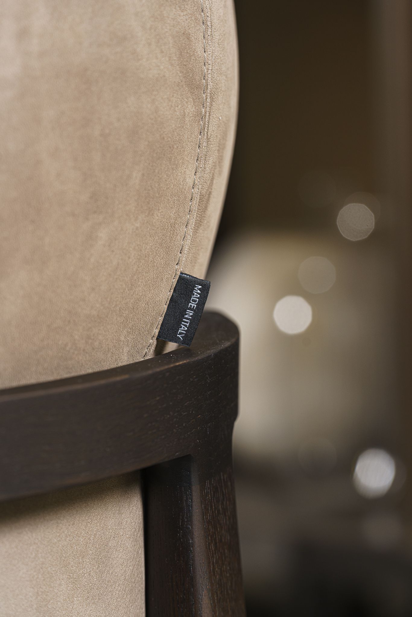 Стул Leopold Tortoro-Spessart Oak — Poliform, кожа