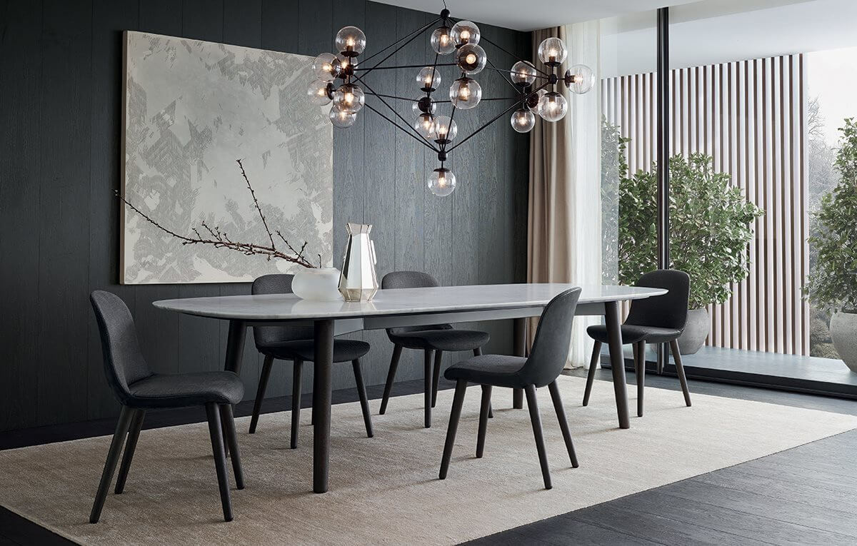 Стол Mad — Poliform, мрамор, фото 5