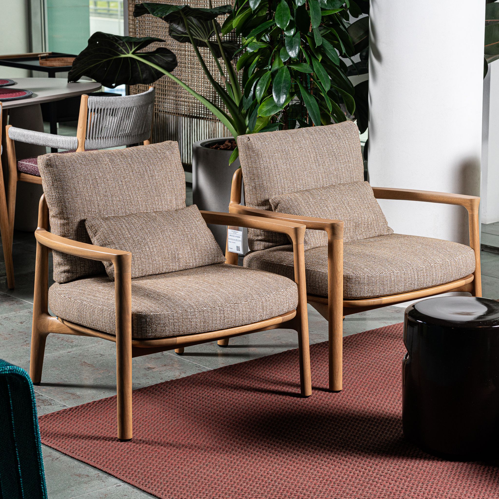 Уличное кресло Magnolia — Poliform, ткань, фото 4