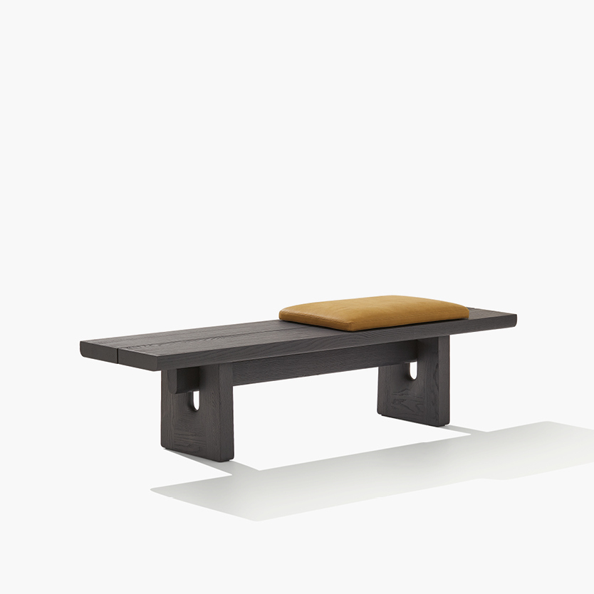 Скамья Nara — Poliform, дерево, фото 2