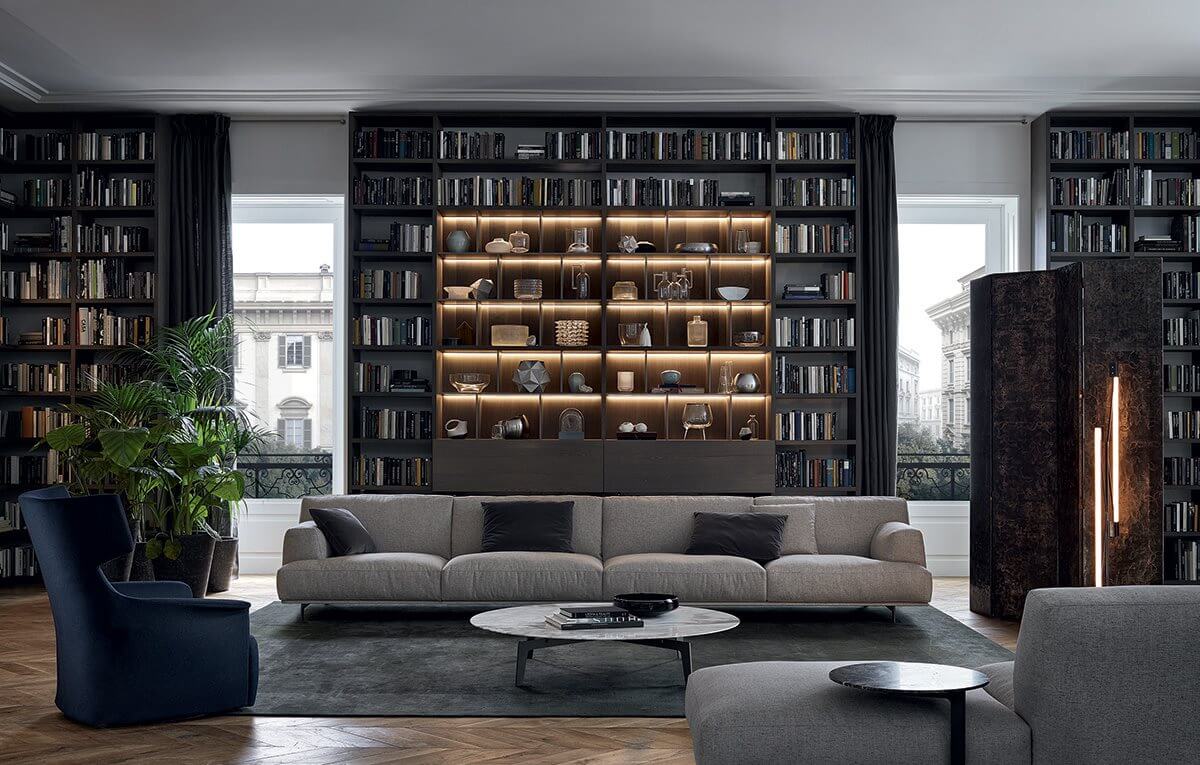 Кресло Santa Monica Home — Poliform, кожа