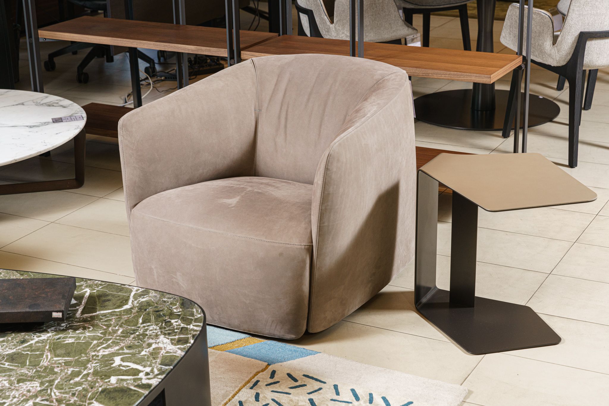 Кресло Santa Monica — Poliform, кожа, фото 2