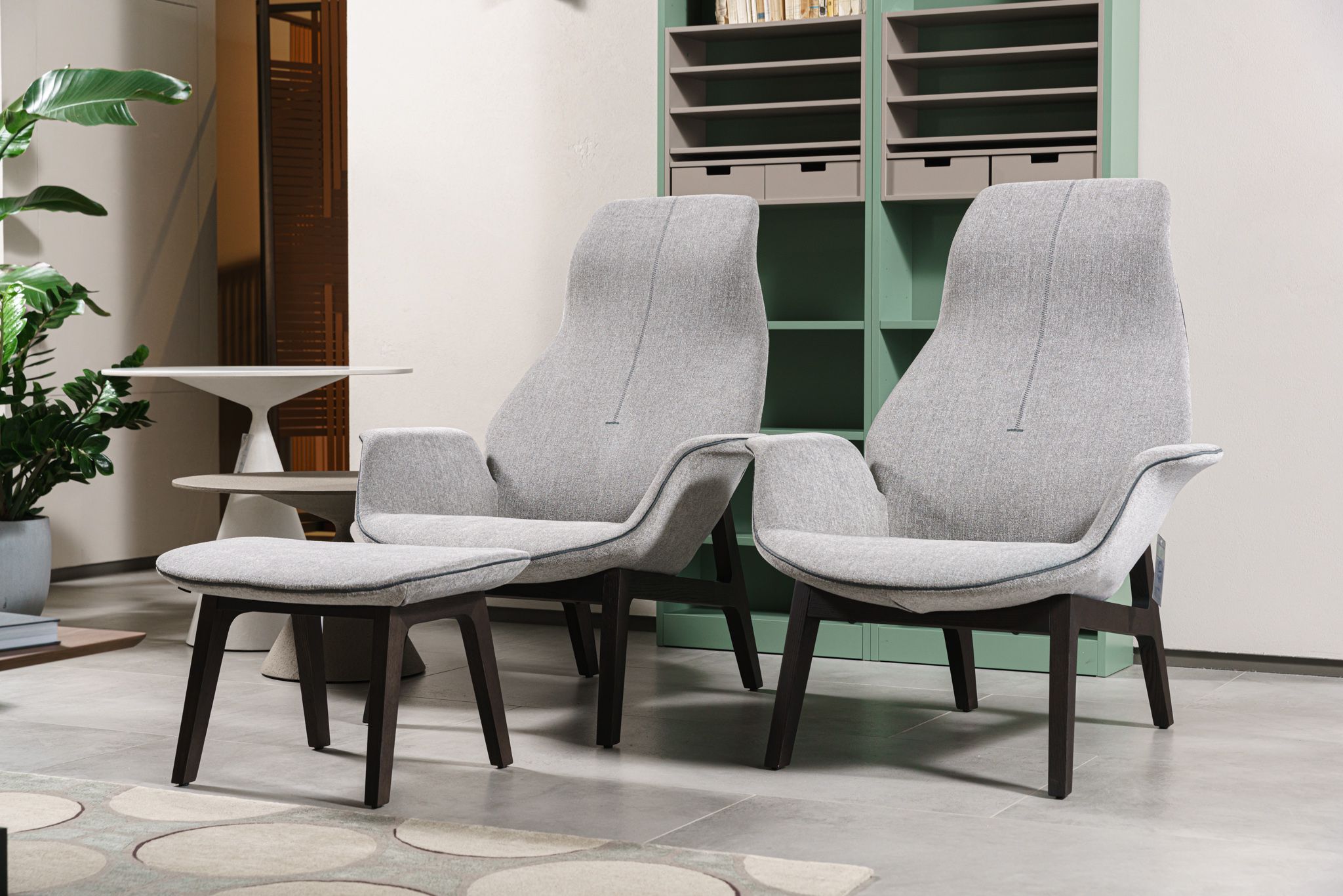 Кресло Ventura Lounge — Poliform, кожа, фото 4