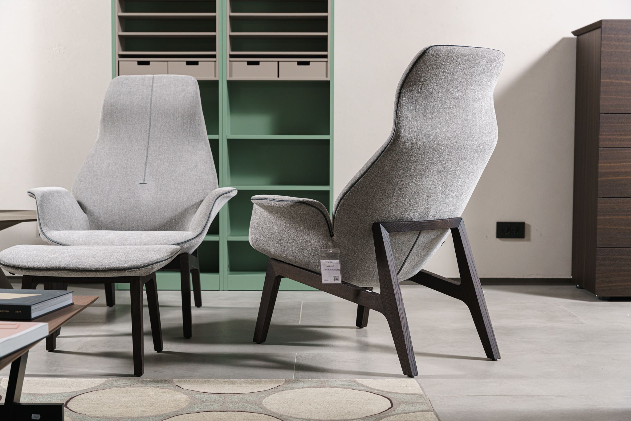 Кресло Ventura Lounge — Poliform, кожа, фото 5