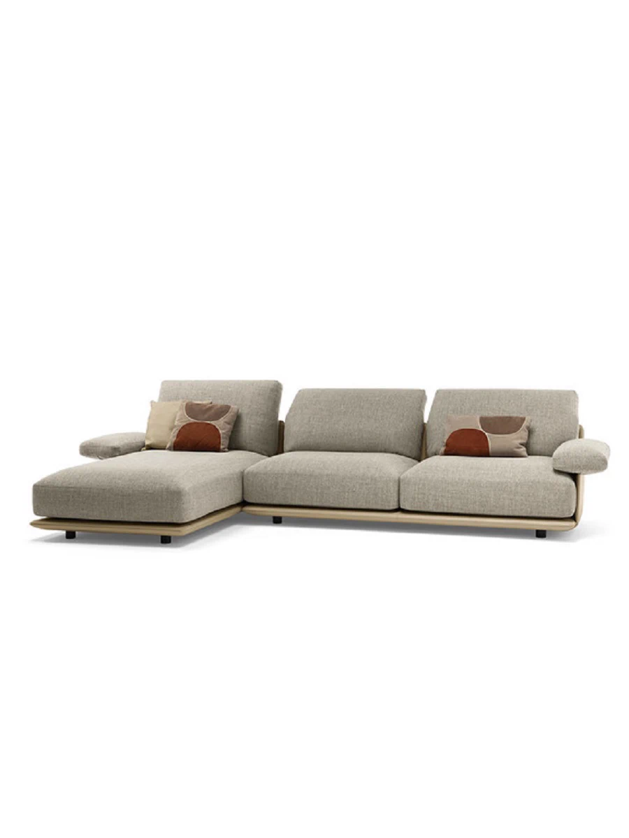 Диван Blisscape Sofa — Poltrona Frau, кожа, фото 4