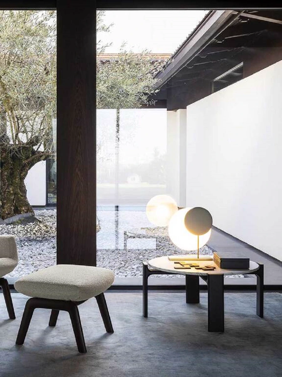 Банкетка Downtown Lounge Ottoman — Poltrona Frau, кожа, фото 6