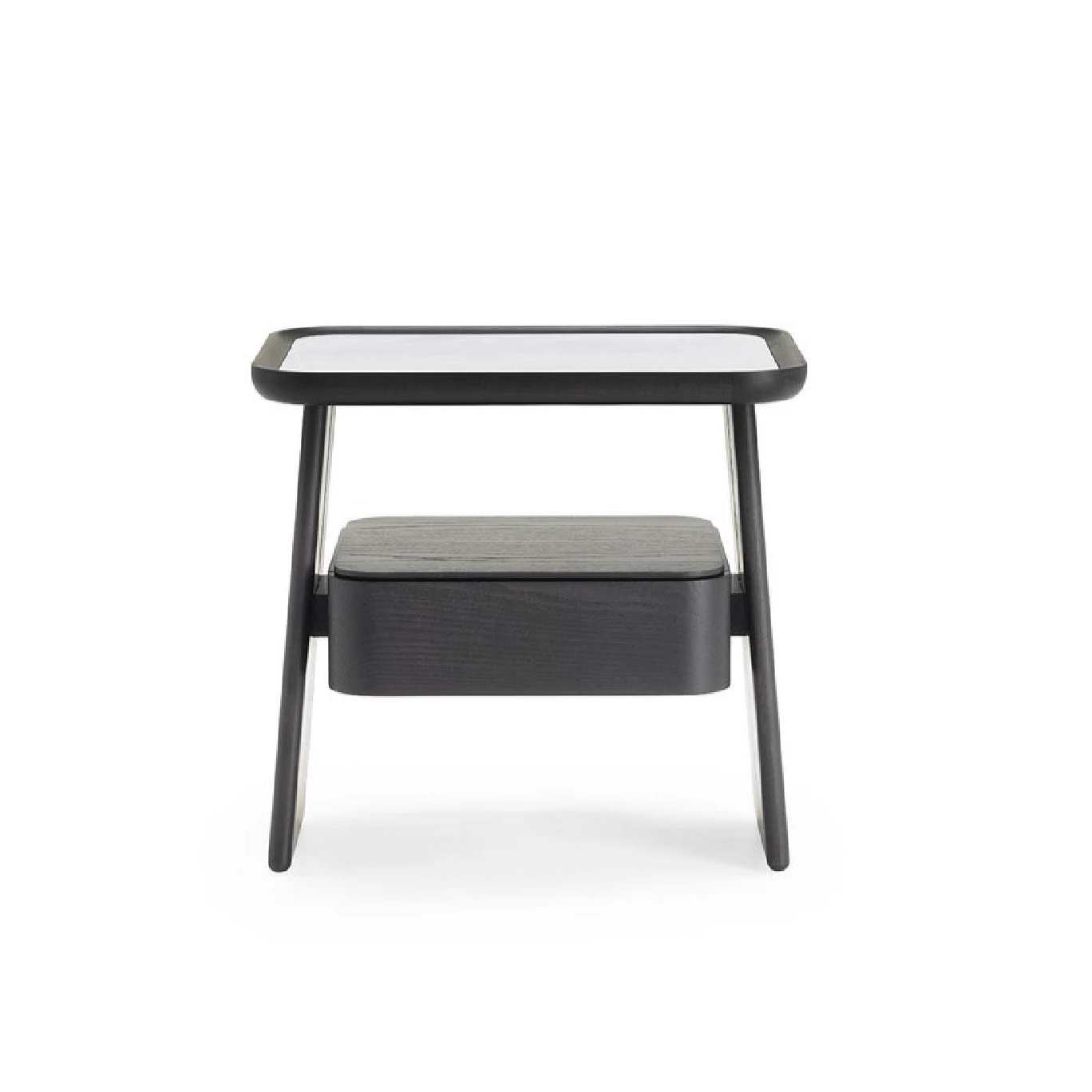 Прикроватная тумбочка Duo Night Table — Poltrona Frau, дерево
