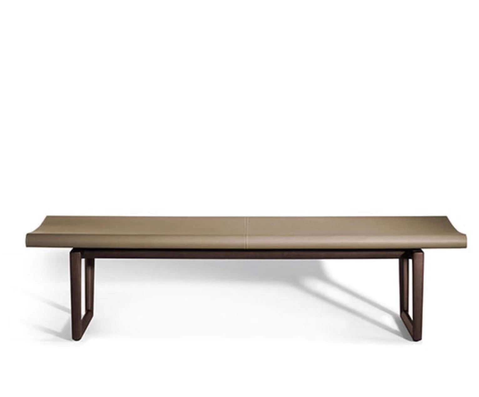 Банкетка Fidelio Bench — Poltrona Frau, кожа, фото 3
