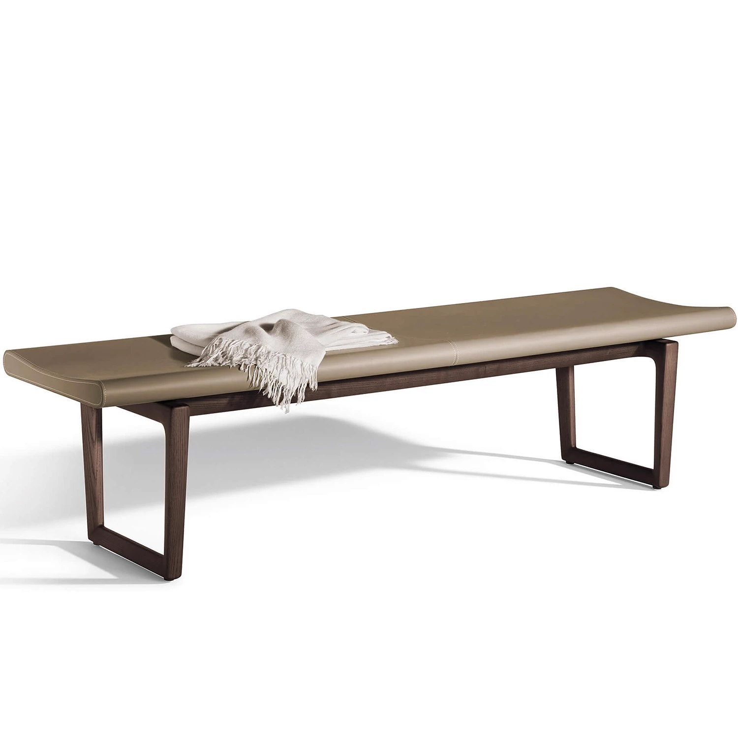 Банкетка Fidelio Bench — Poltrona Frau, кожа