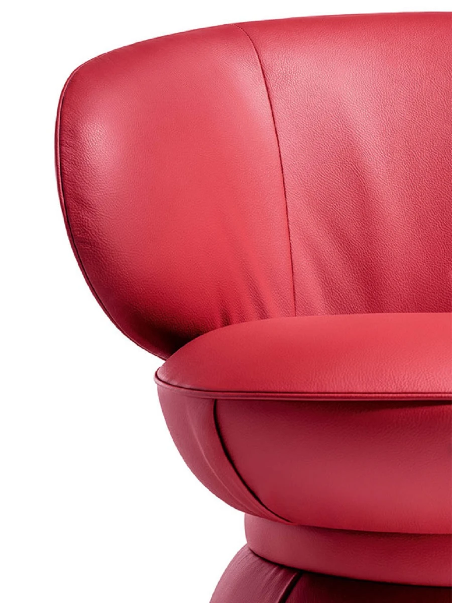 Кресло Lepli Small Armchair — Poltrona Frau, кожа, фото 5