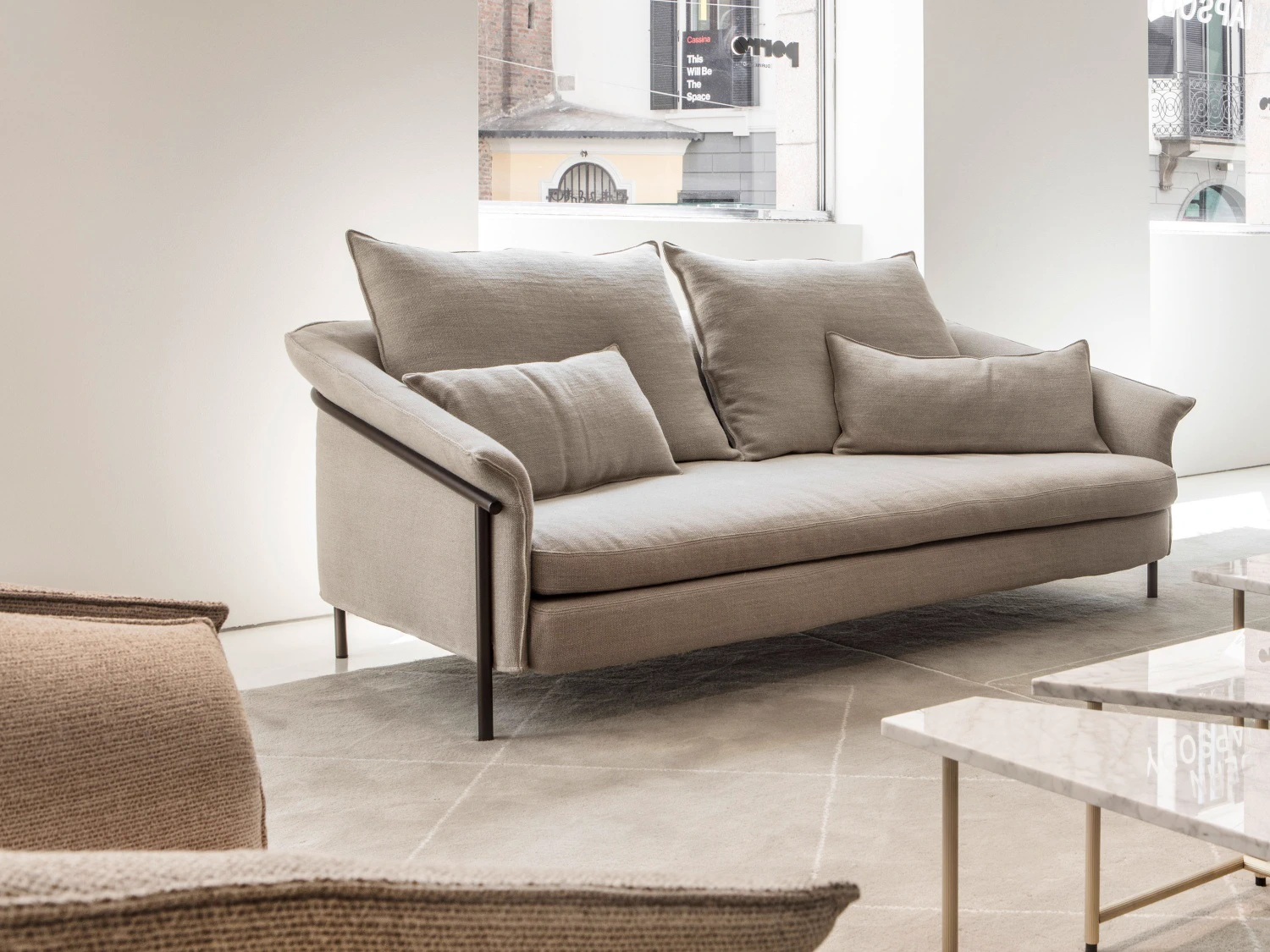 Диван Kite Sofa — Porro, кожа, фото 4