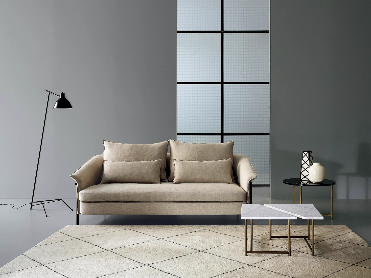 Диван Kite Sofa — Porro, кожа, фото 6