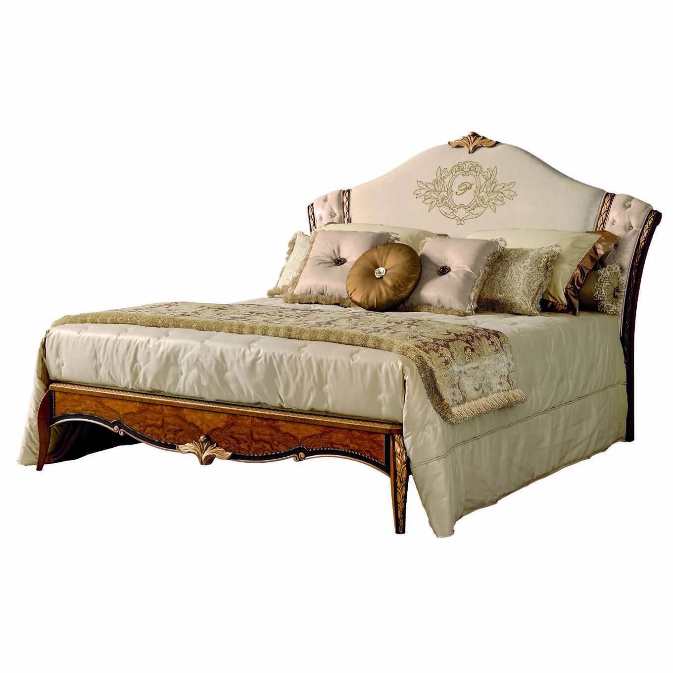 Кровать из Италии Savoy L97 — Pregno, кожа