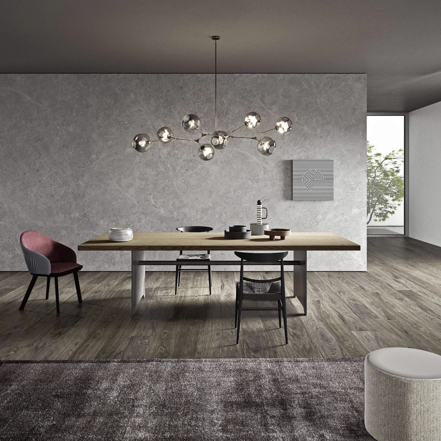 Стол Diadro — Presotto, массив дерева, фото 4
