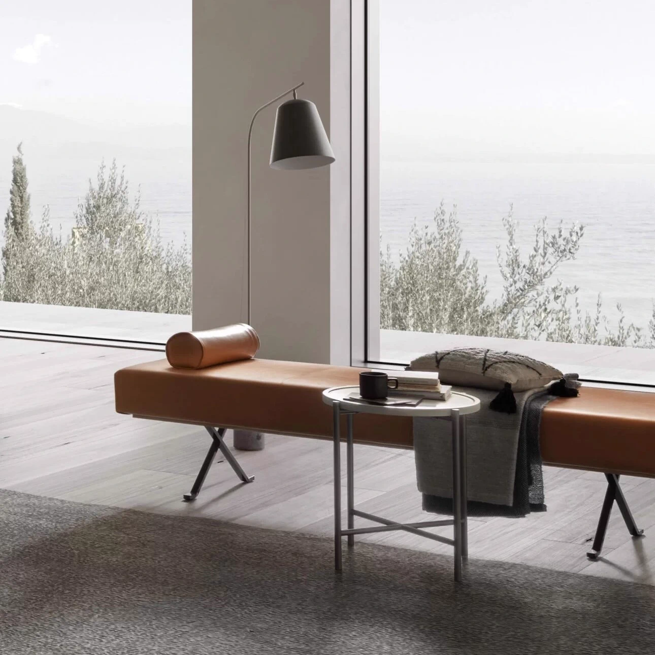 Банкетка Dormeuse — Presotto, кожа