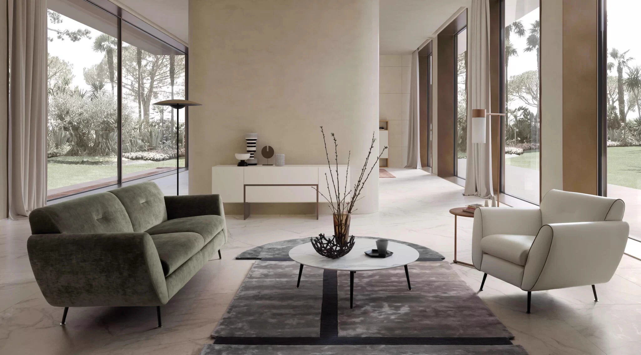 Диван Olive — Presotto, кожа, фото 4