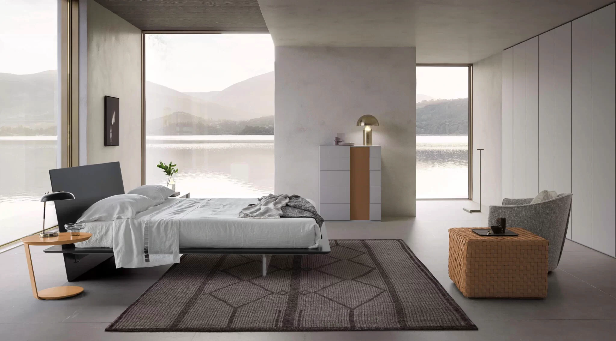 Кровать Plana — Presotto, металл, фото 5