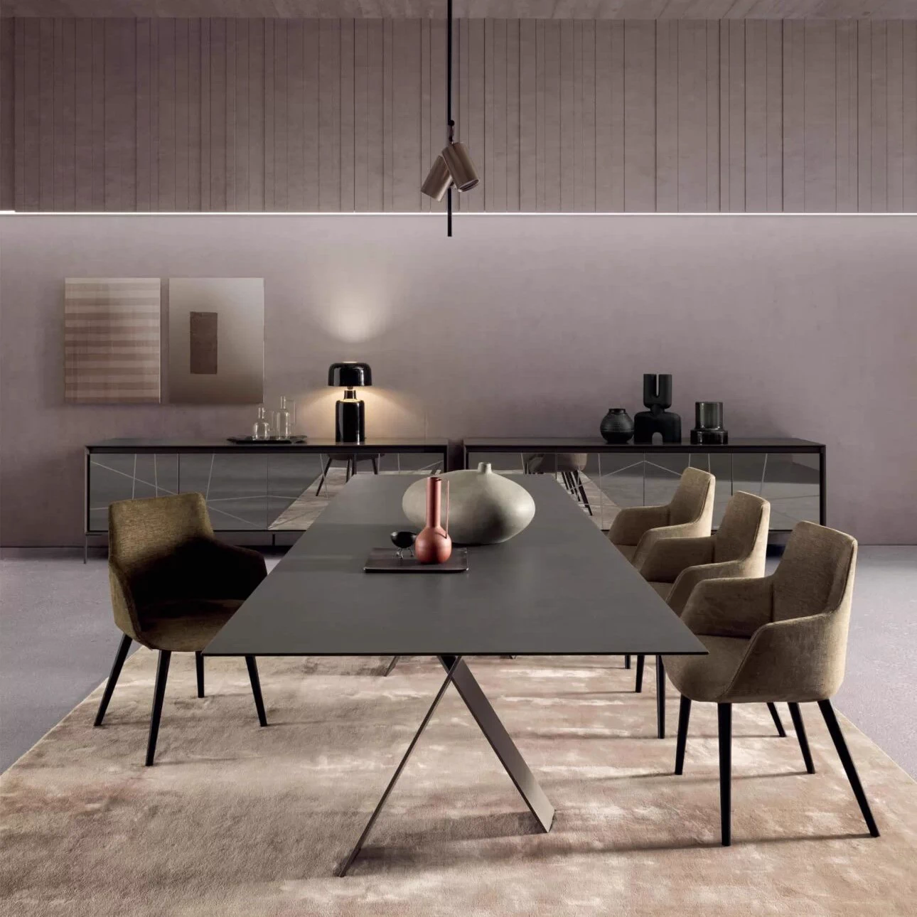 Стол Tailor — Presotto, стекло