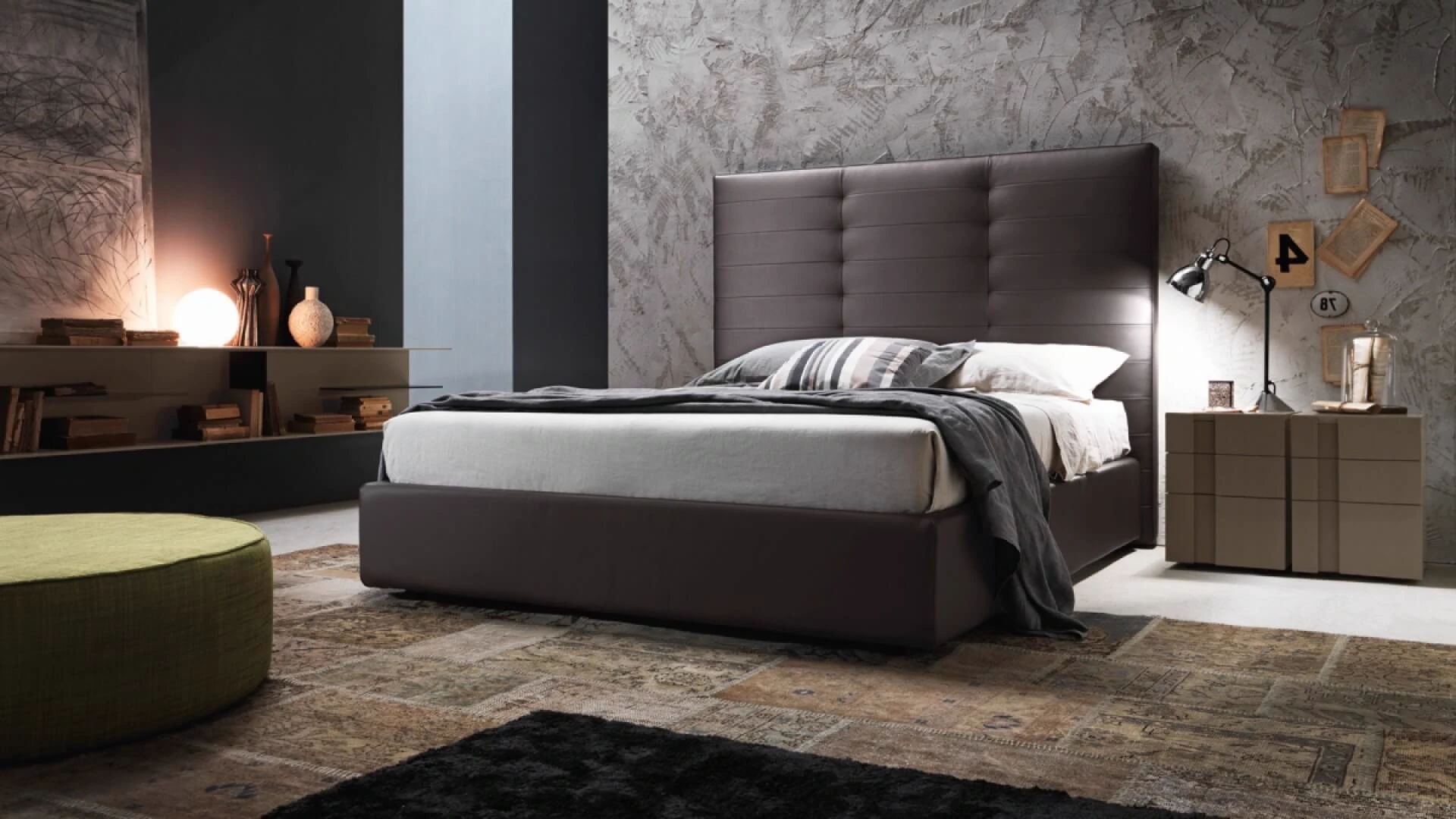 Современный дизайн Необычная кровать Wing System Tall — Presotto, фото 2