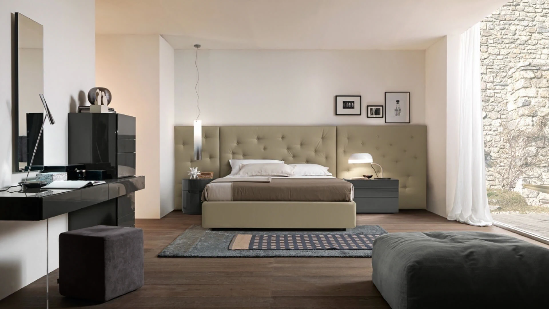 Современный дизайн Необычная кровать Wing System Tall — Presotto, фото 4