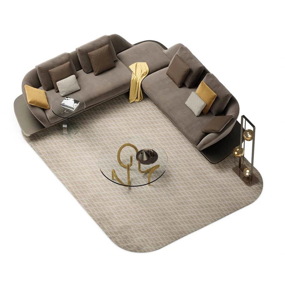 Диван Segno Sofa Wood — Reflex Angelo, кожа