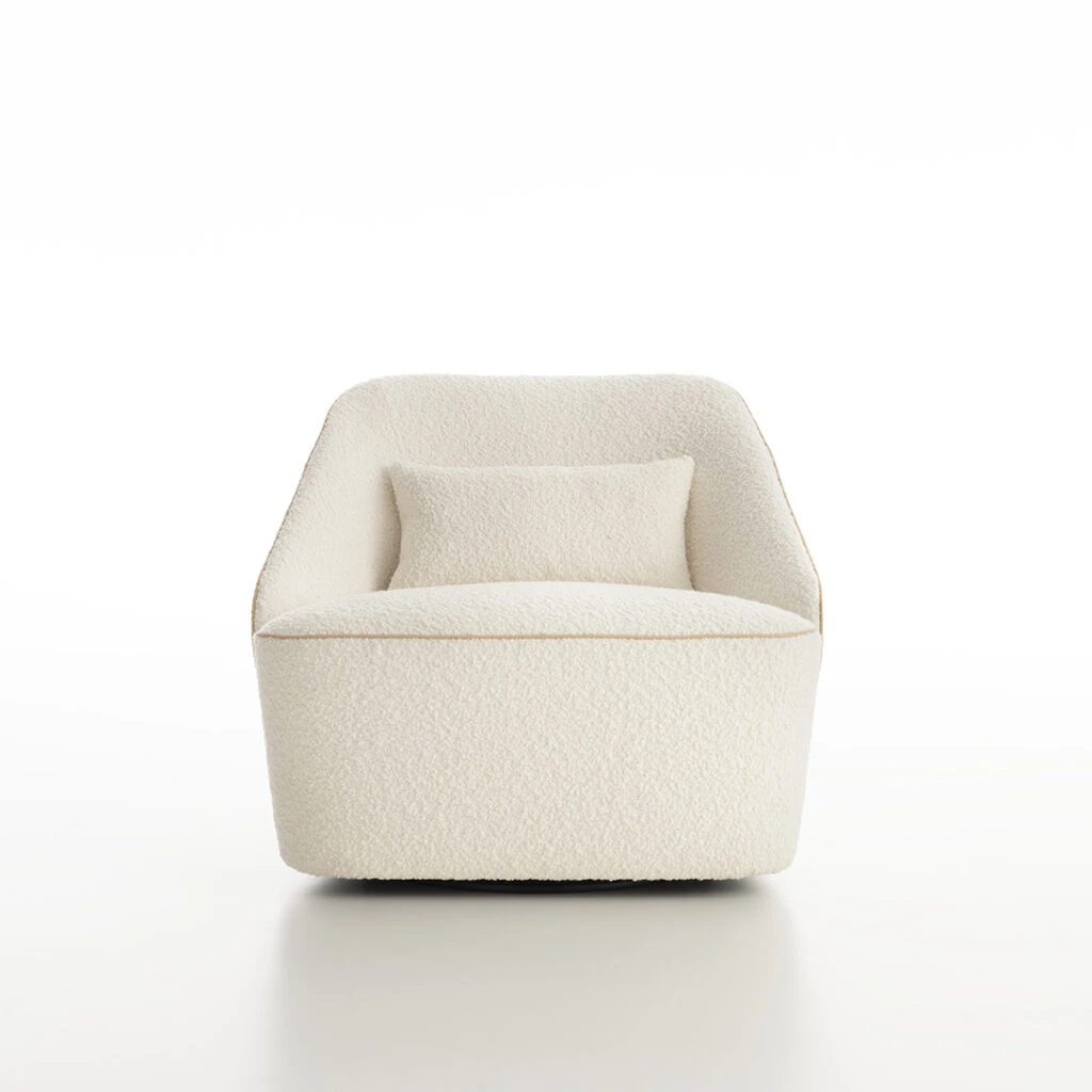 Кресло Nest — Rimadesio, кожа
