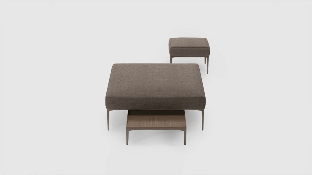 Банкетка Tray Pouf — Rimadesio, ткань, фото 6