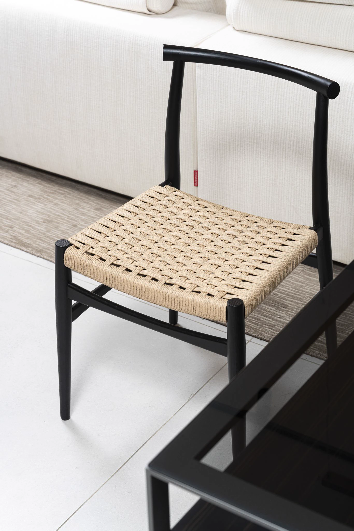 Стул Wabi Rovere nero — Rimadesio, кожа, фото 2