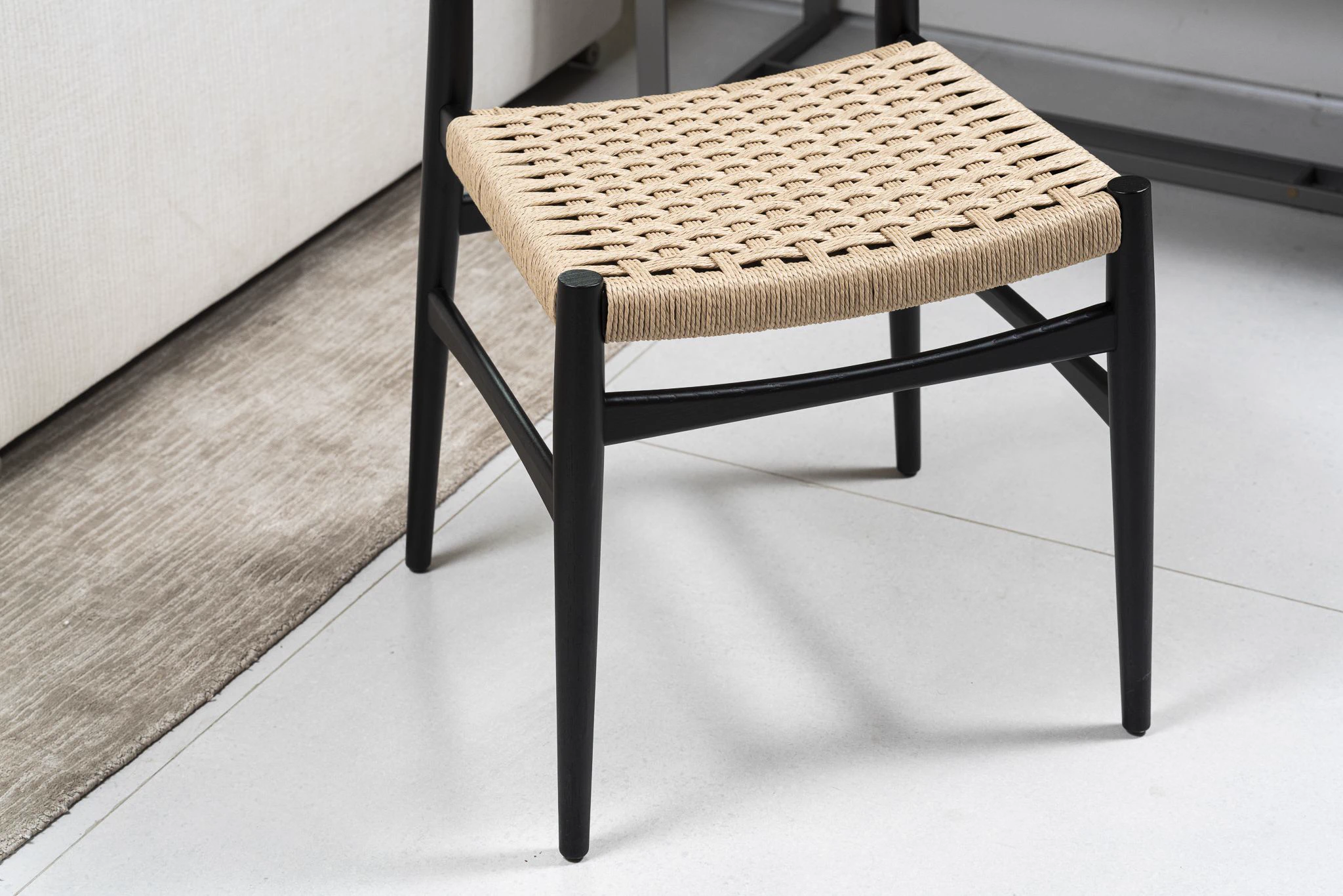 Стул Wabi Rovere nero — Rimadesio, кожа, фото 4