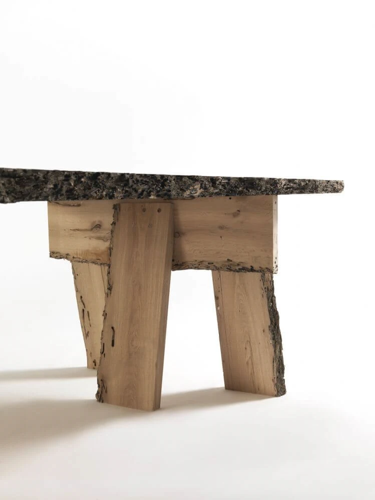 Стол Frammenti Di Wabi-Sabi — Riva 1920, массив дерева, фото 4