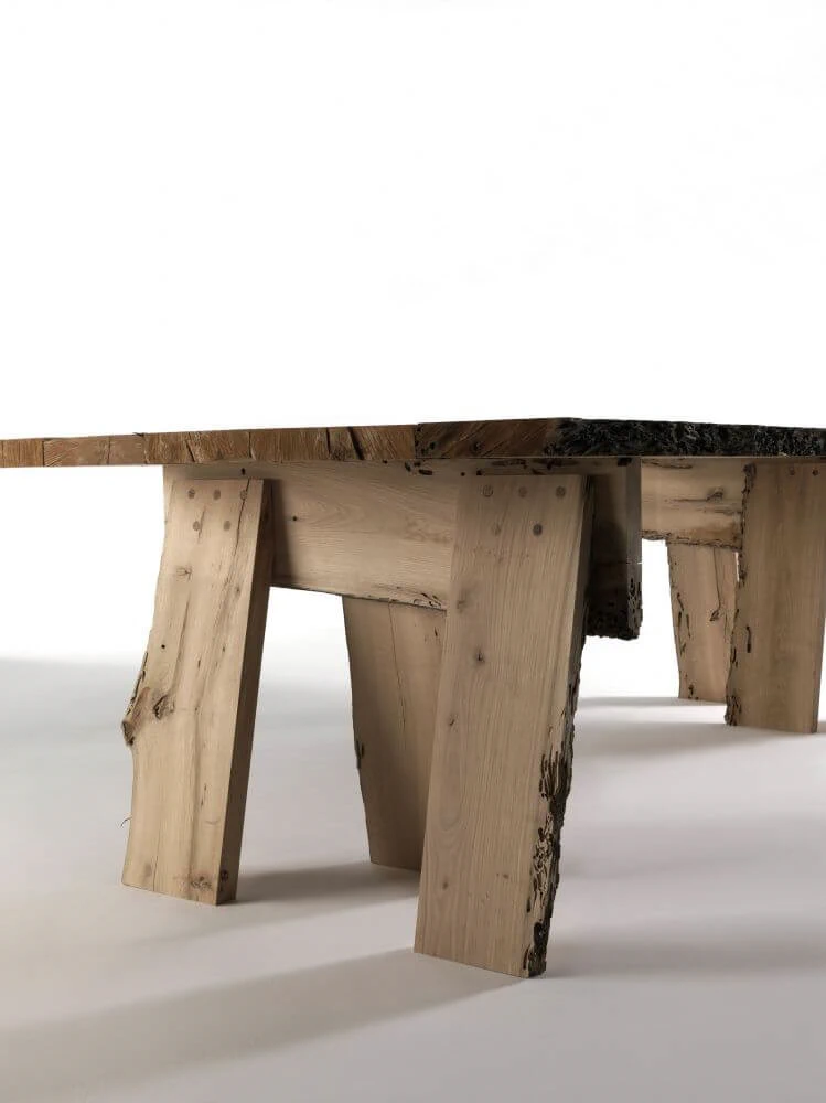 Стол Frammenti Di Wabi-Sabi — Riva 1920, массив дерева, фото 5