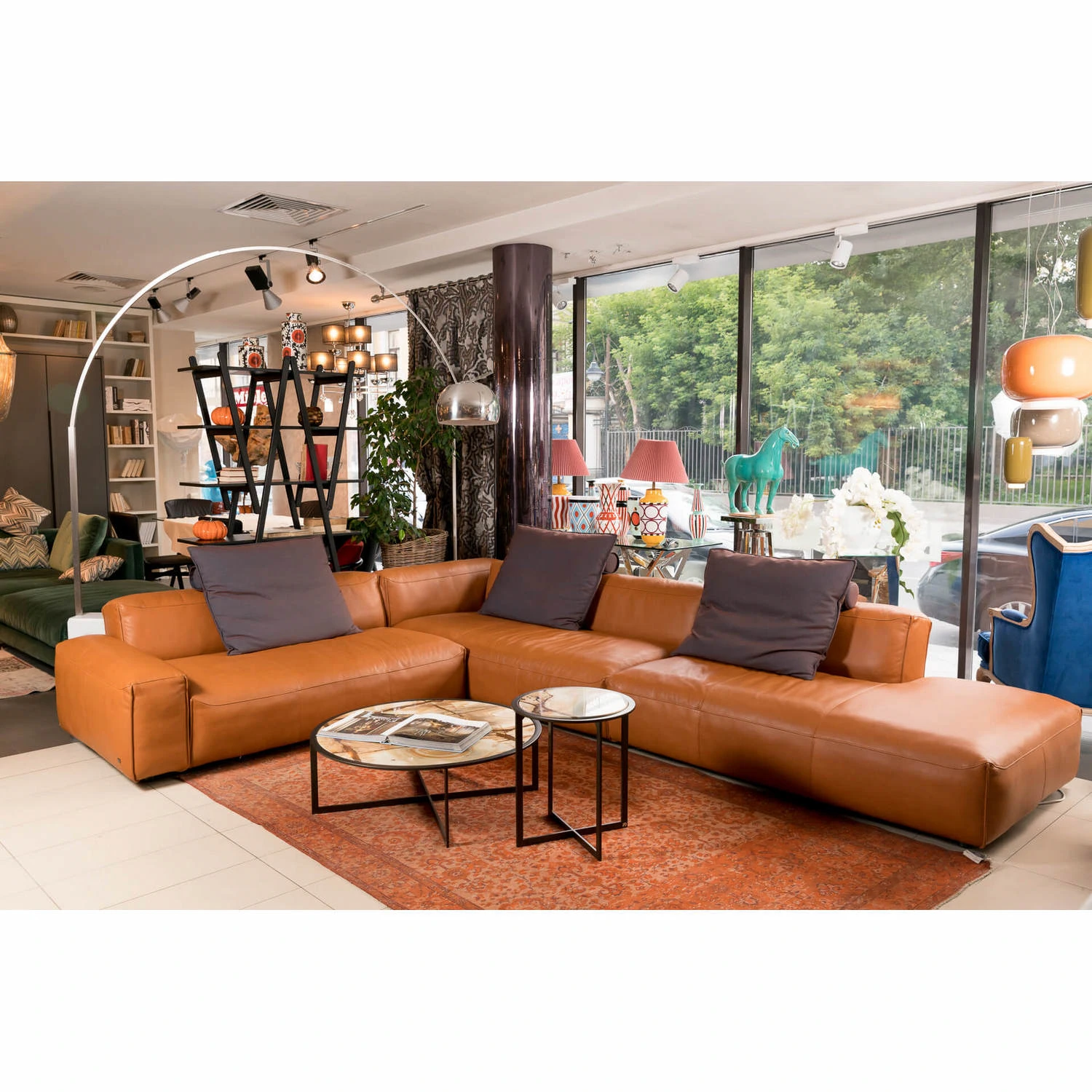 Модульный диван Mio — Rolf-benz, кожа, фото 3