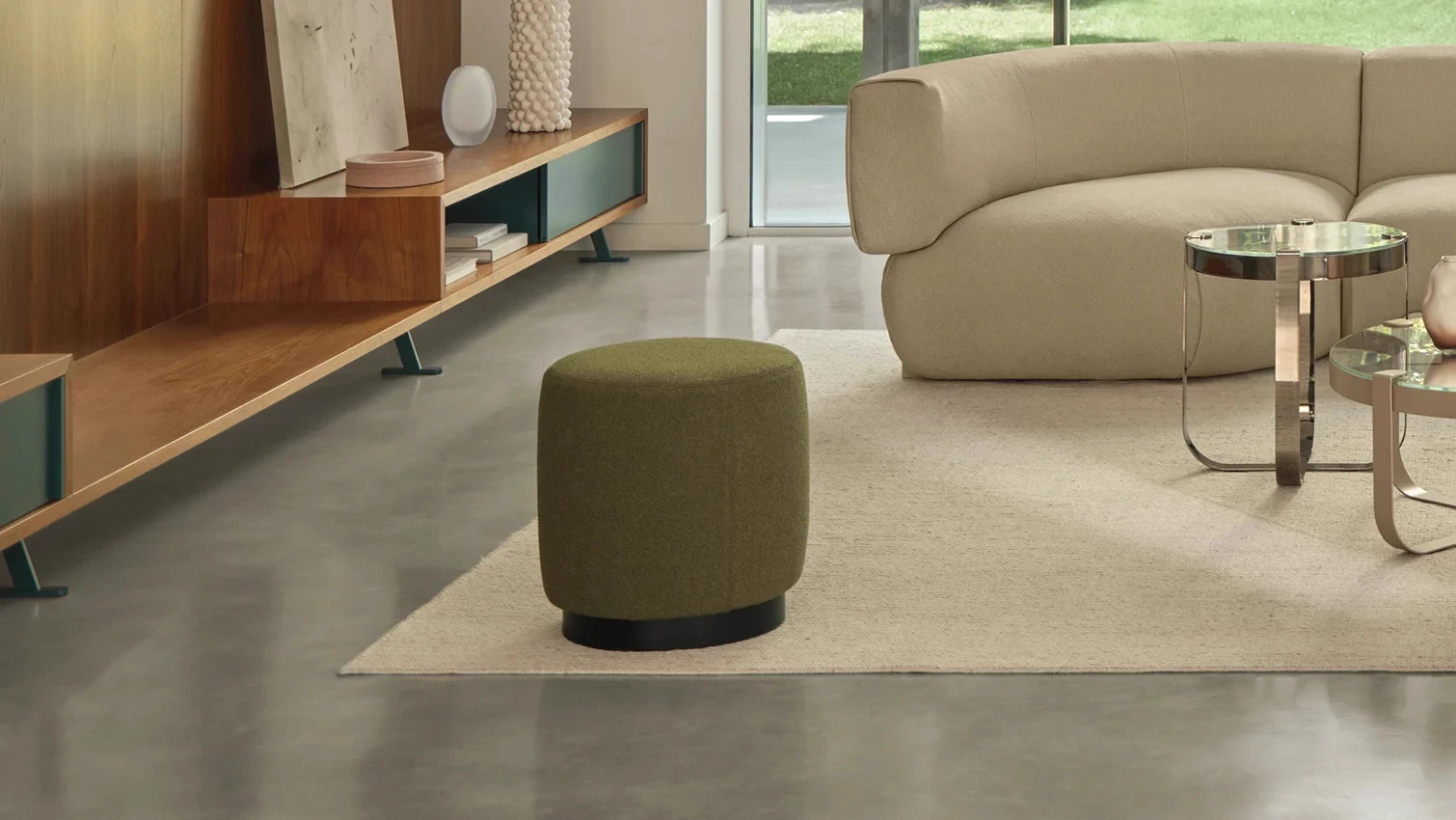 Пуф Beauty Pouf — Saba, кожа, фото 3