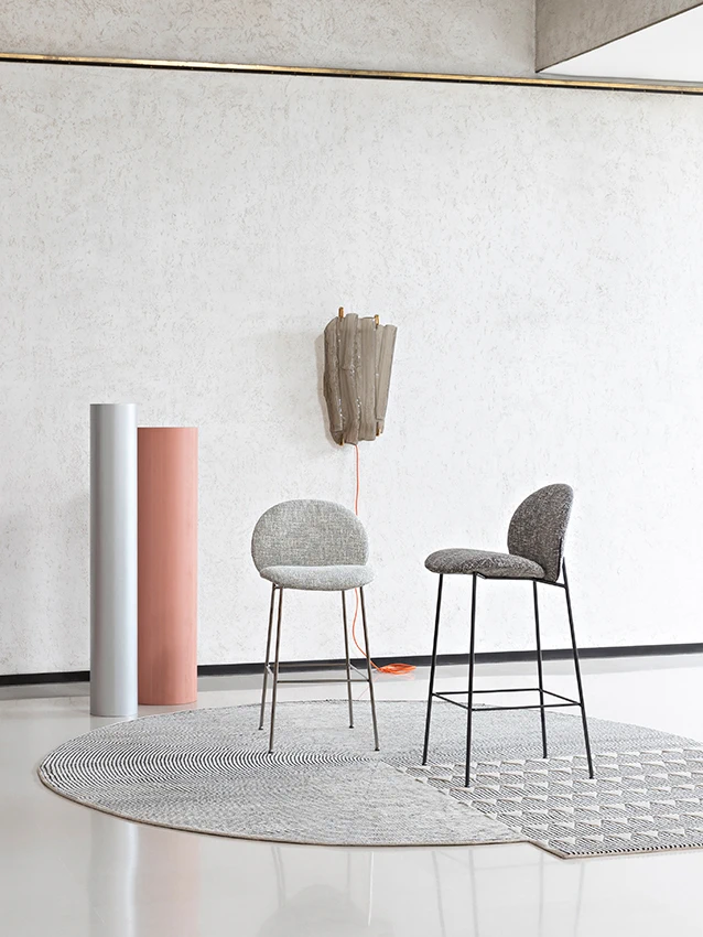 Барный стул Ola Stool — Saba, кожа, фото 2