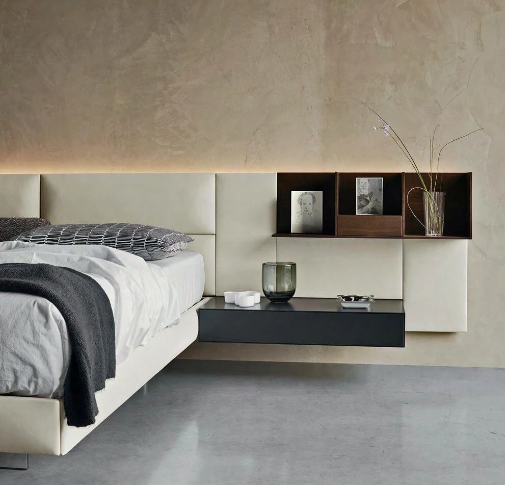 Кровать Ecletto — Sangiacomo, кожа, фото 2
