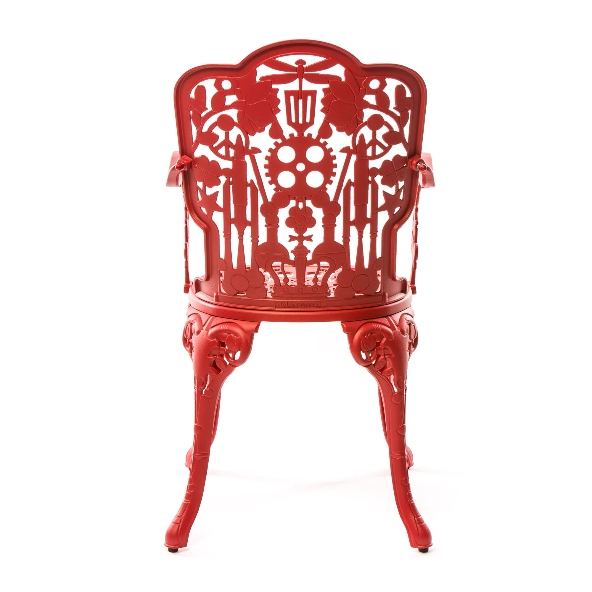 Стул ALUMINIUM ARMCHAIR – RED — Seletti, фото 2