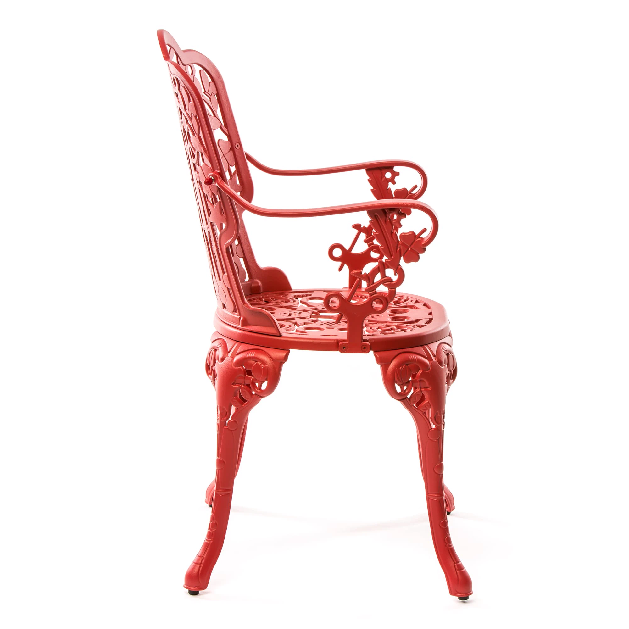 Стул ALUMINIUM ARMCHAIR – RED — Seletti, фото 6