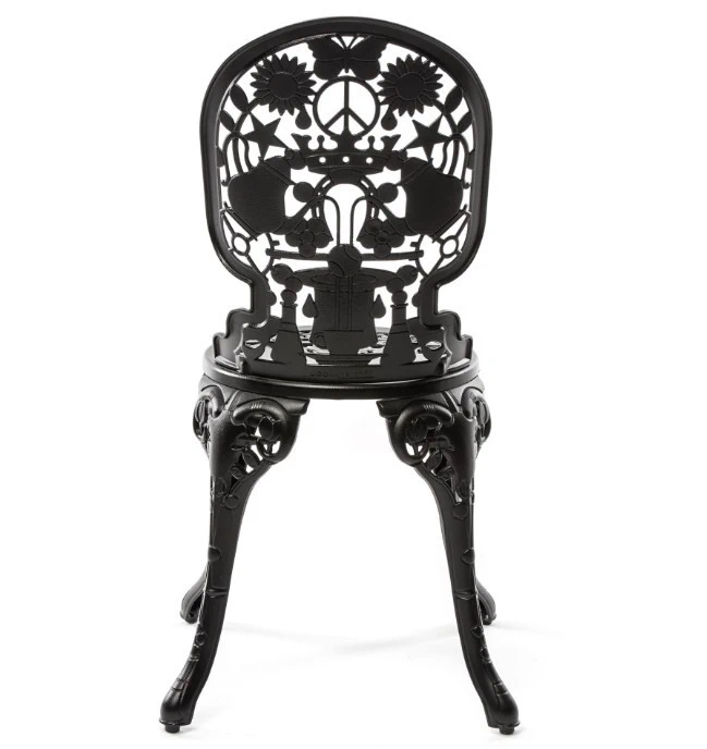 Стул ALUMINIUM CHAIR – BLACK — Seletti, фото 2